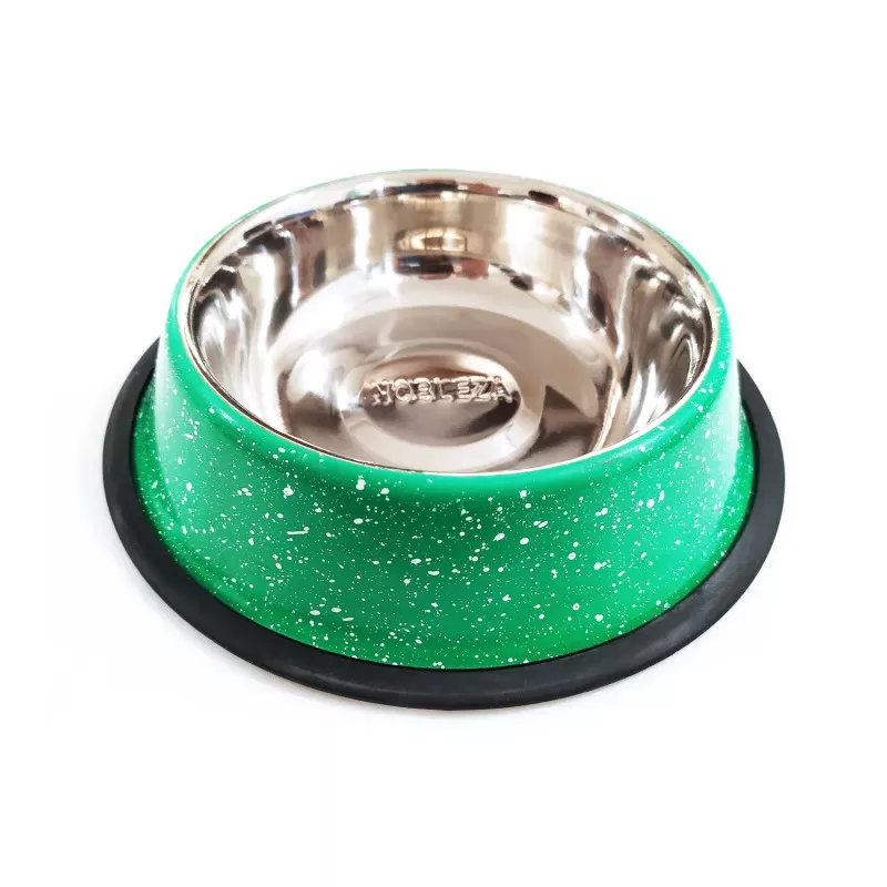 Inox činija sa roze spoljašnjošću, laka za čišćenje i higijenična