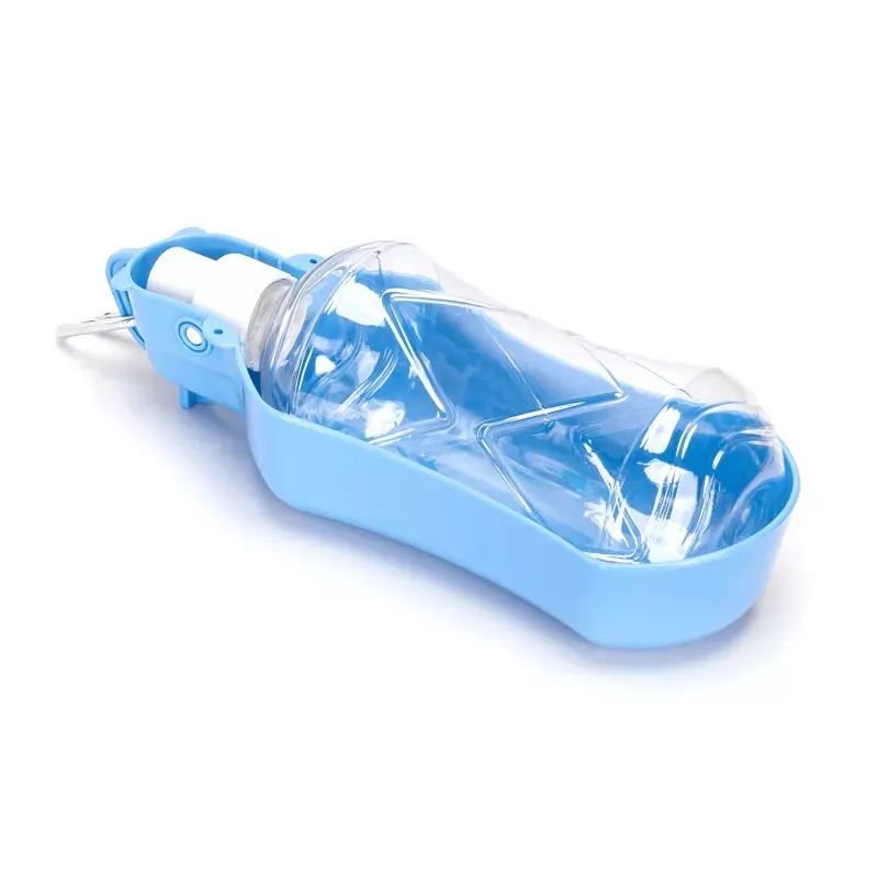 Putna flašica za pse, prikaz poklopca i mehanizma za otvaranje