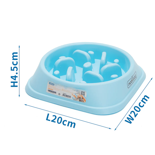 Interaktivna posuda za sporo hranjenje, sprečava prebrzo jedenje i nadimanje