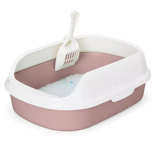 Toalet za mačke veličina M (39,5×29,5×13,5 cm) sa visokim ivicama