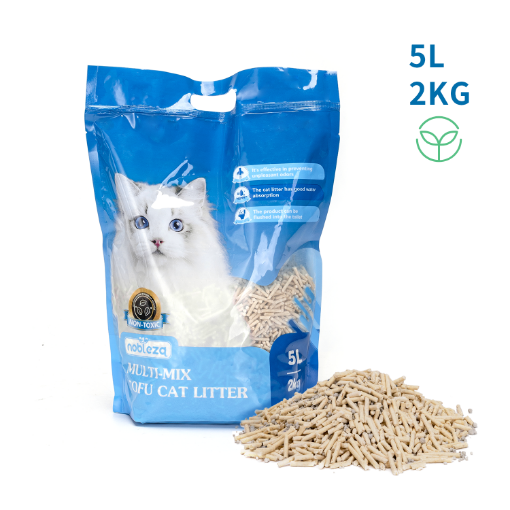 Grudvajući bentonit pesak za mačke 5L (2kg), brza apsorpcija i neutralizacija mirisa