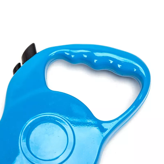 Roze retraktibilni povodac 3m sa kočionim tasterom