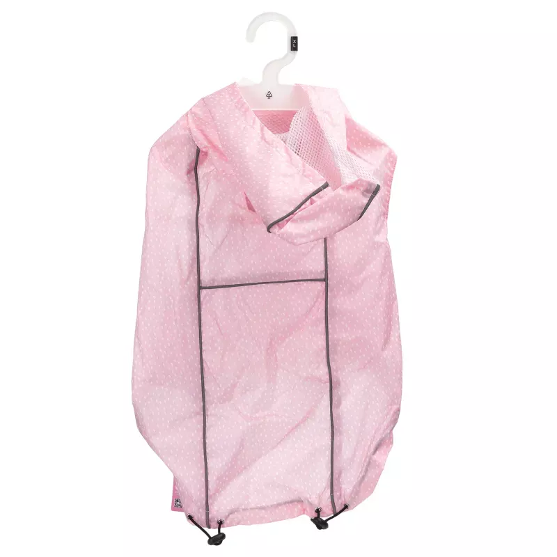 Plava kabanica za pse sa reflektujućim trakama, vodootporna i bezbedna