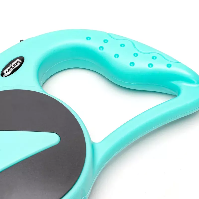 Retraktibilni povodac 5m, prikaz trake i karabinera