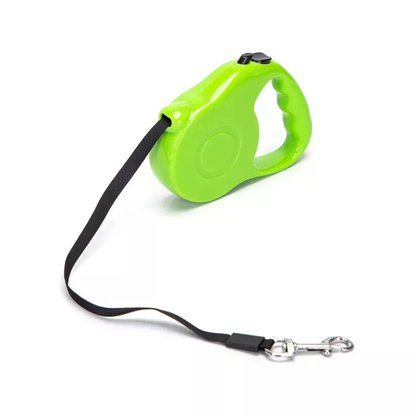 Retraktibilni povodac 3m, prikaz mehanizma i karabinera