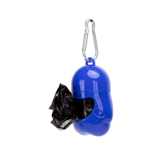 Dispanzer za kese u obliku šapice sa karabinerom, dostupan u tri boje