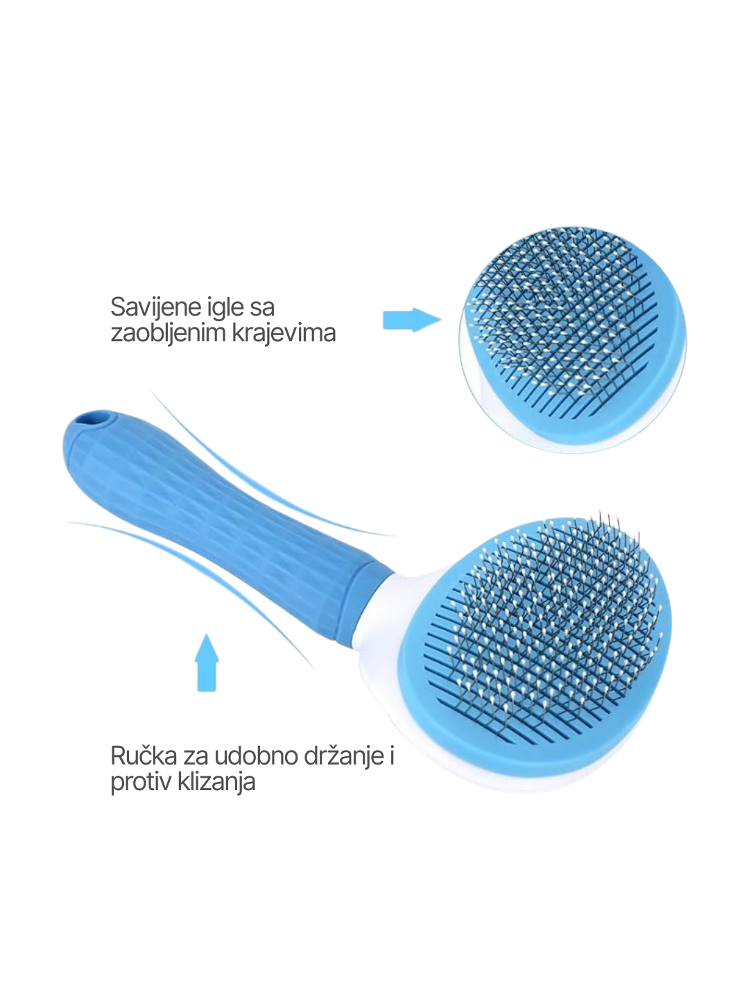 Četka za linjanje za pse i mačke