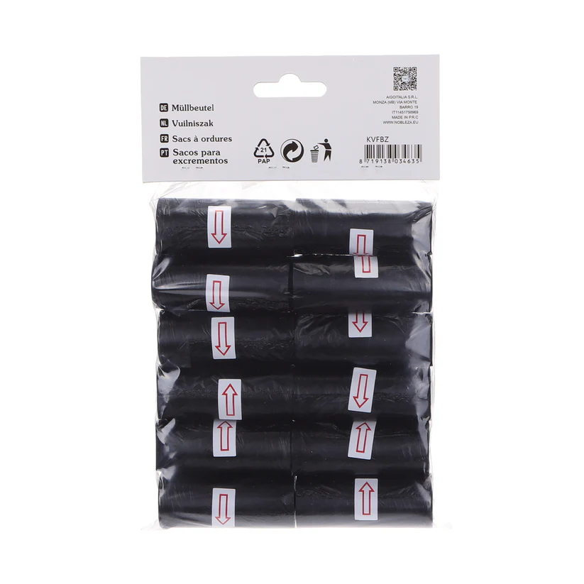 Kesice za izmet 12 rola, izdržljive i nepropusne, ekonomično pakovanje