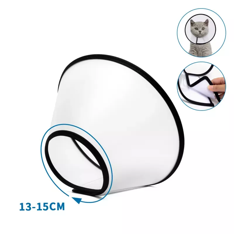 E-kragna za pse i mačke, sprečava lizanje rana i šavova