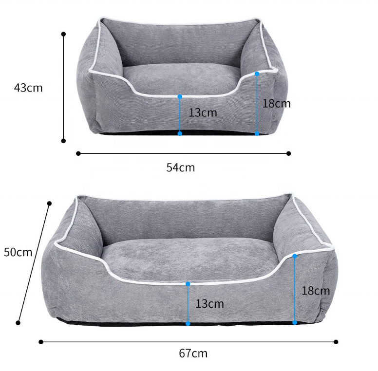 Krevet za pse veličina M (67 cm) sa protivkliznom osnovom