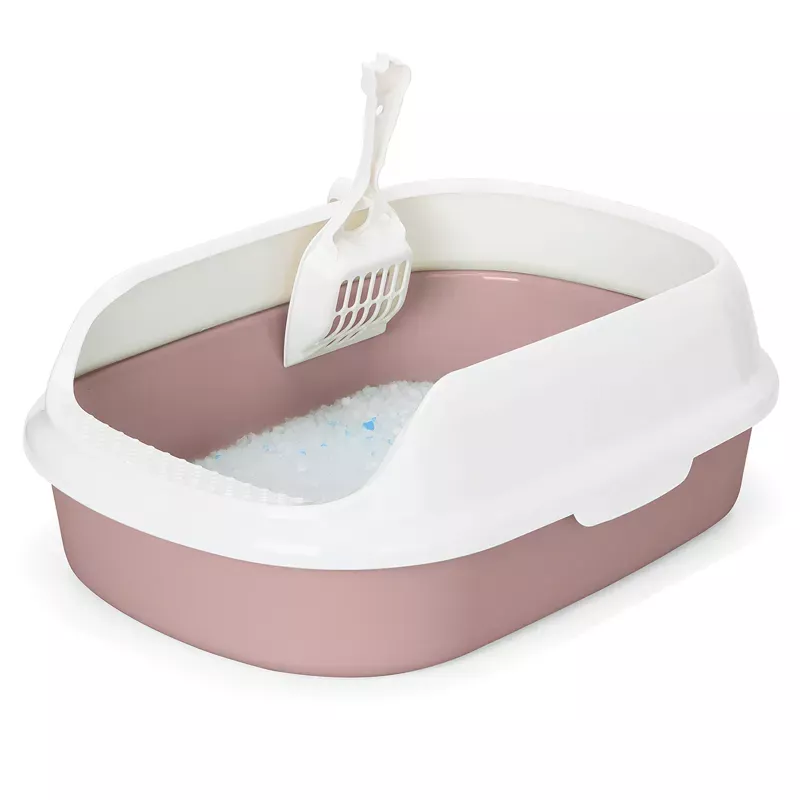 Toalet za mačke veličina M (39,5×29,5×13,5 cm) sa visokim ivicama